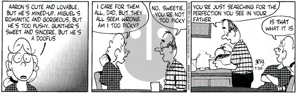 Luann on Friday July 30, 1999 Comic Strip