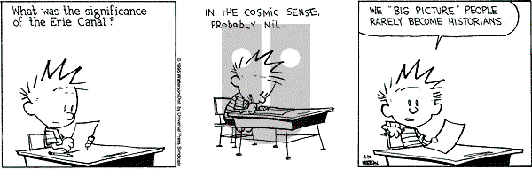 Calvin and Hobbes - Monday April 10, 1995 Comic Strip