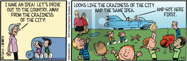 Grand Avenue on Saturday April 3, 2010 Comic Strip