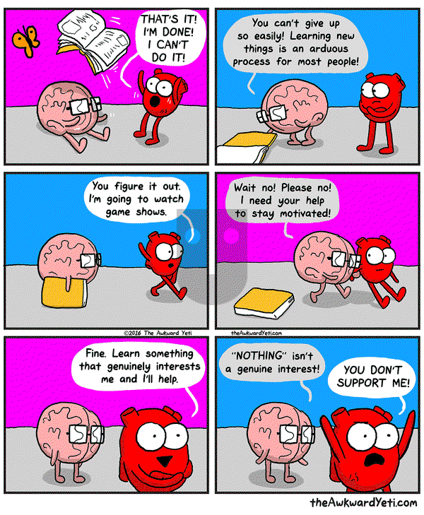 The Awkward Yeti on Friday September 9, 2016 Comic Strip