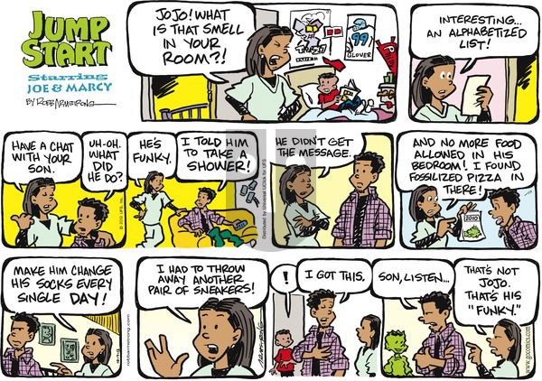 JumpStart on Sunday October 7, 2012 Comic Strip