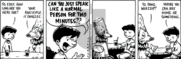 Big Top on Saturday December 14, 2002 Comic Strip