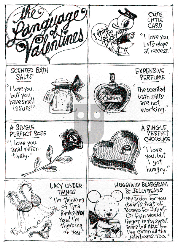 Richard's Poor Almanac on Monday February 15, 2016 Comic Strip