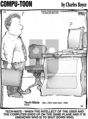 Compu-toon on Monday May 4, 2015 Comic Strip