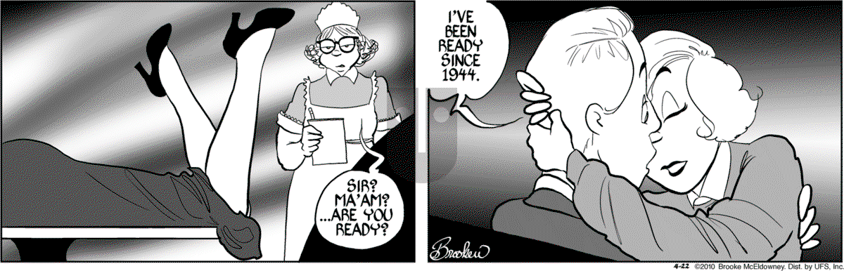 9 Chickweed Lane - Thursday April 22, 2010 Comic Strip