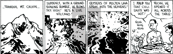 Calvin and Hobbes - Saturday November 10, 1990 Comic Strip