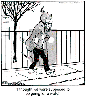 Marmaduke on Thursday February 20, 2003 Comic Strip