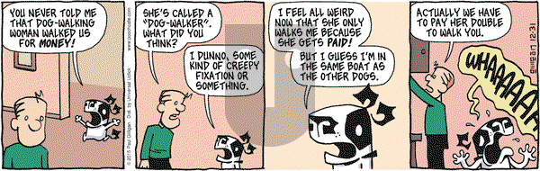 Pooch Cafe on Thursday December 31, 2015 Comic Strip