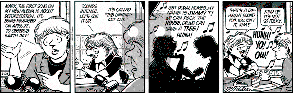 Doonesbury on Wednesday March 21, 1990 Comic Strip
