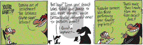 The Knight Life on Monday November 1, 2010 Comic Strip