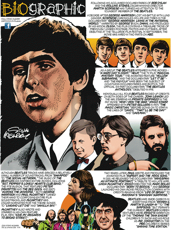 Biographic on Sunday October 16, 2011 Comic Strip
