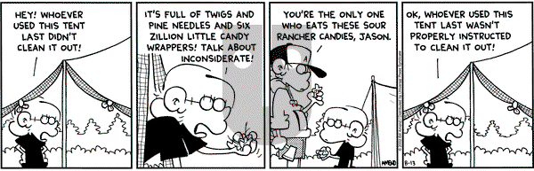 FoxTrot on Saturday January 4, 2003 Comic Strip