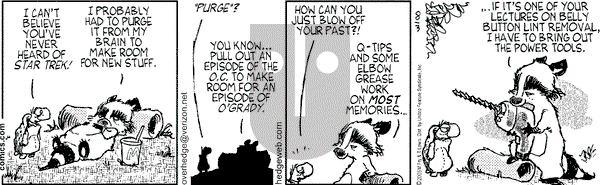 Over the Hedge on Wednesday August 3, 2005 Comic Strip