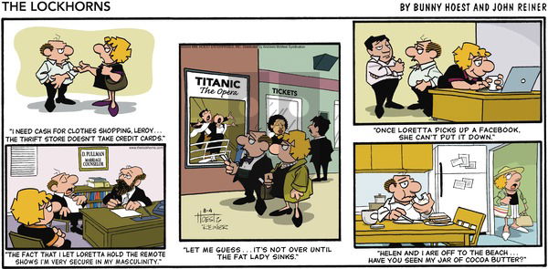 The Lockhorns - Sunday August 4, 2024 Comic Strip