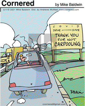 Cornered on Tuesday May 11, 2021 Comic Strip