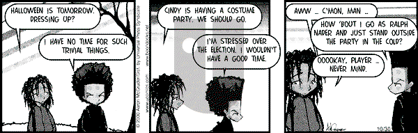 The Boondocks on Monday June 2, 2008 Comic Strip