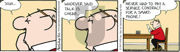 The Born Loser on Friday March 23, 2012 Comic Strip