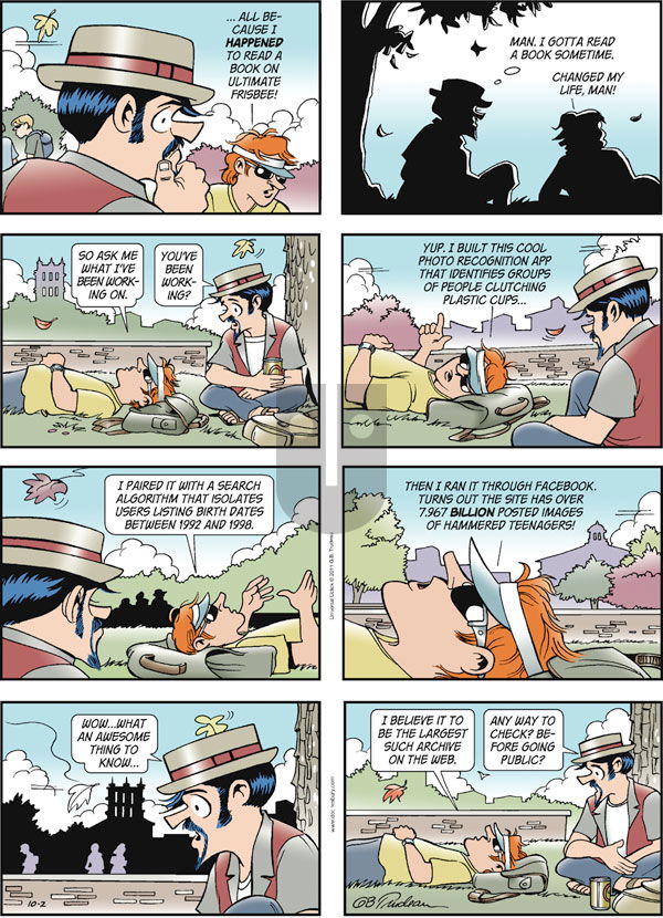 Doonesbury on Sunday October 2, 2011 Comic Strip