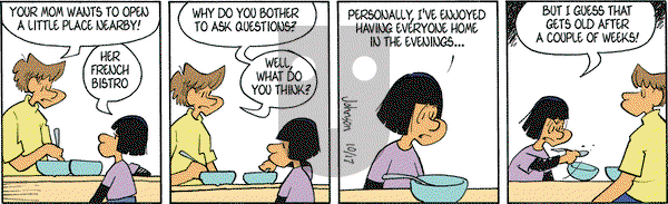 Arlo and Janis on Friday October 17, 2014 Comic Strip