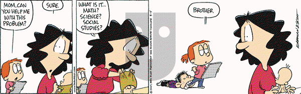 Baby Blues on Monday March 5, 2007 Comic Strip