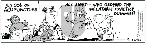 Frank and Ernest on Wednesday September 1, 1999 Comic Strip