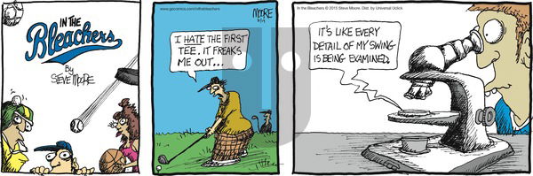 In the Bleachers on Sunday July 19, 2015 Comic Strip