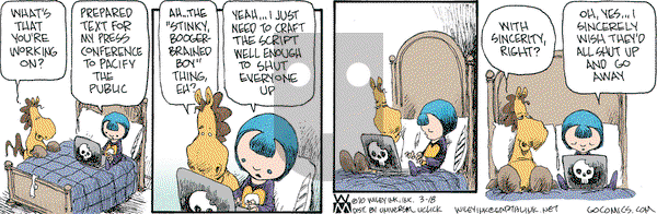 Non Sequitur on Thursday March 18, 2010 Comic Strip
