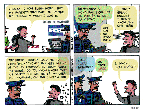 Ted Rall on Friday September 8, 2017 Comic Strip