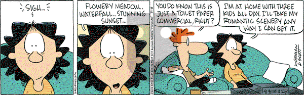 Baby Blues on Saturday March 8, 2014 Comic Strip