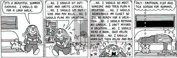 Cathy Classics on Thursday July 15, 1993 Comic Strip