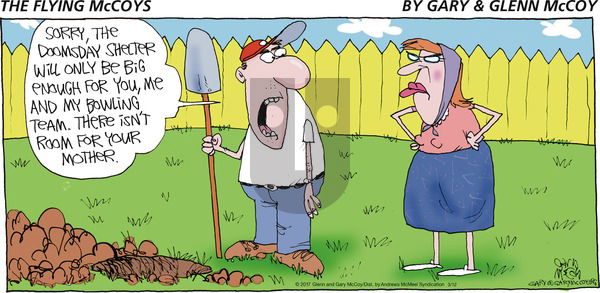 The Flying McCoys on Sunday March 12, 2017 Comic Strip