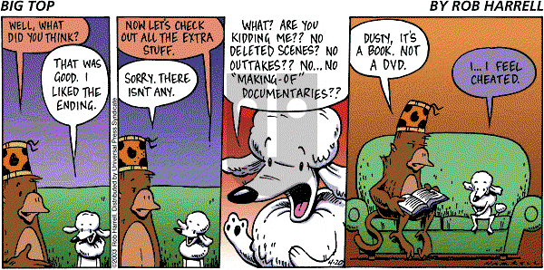 Big Top on Sunday April 20, 2003 Comic Strip