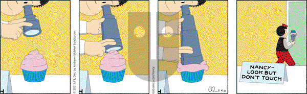 Nancy on Wednesday August 4, 2021 Comic Strip