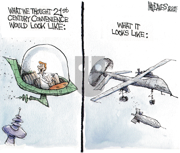 Matt Davies on Monday May 4, 2015 Comic Strip