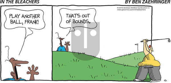 In the Bleachers on Sunday September 8, 2019 Comic Strip