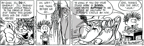 Heart of the City on Saturday February 23, 2002 Comic Strip