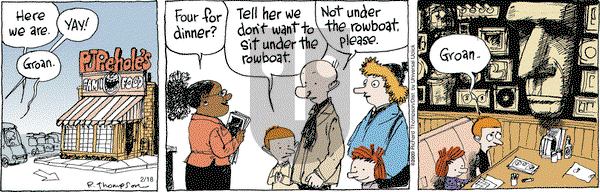 Cul de Sac on Tuesday February 18, 2014 Comic Strip