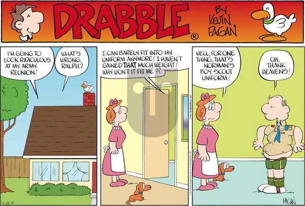 Drabble on Sunday September 20, 2015 Comic Strip