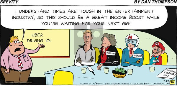 Brevity on Sunday February 26, 2017 Comic Strip