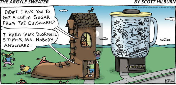 The Argyle Sweater on Sunday December 18, 2011 Comic Strip