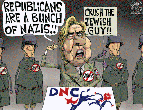 Glenn McCoy on Tuesday July 26, 2016 Comic Strip