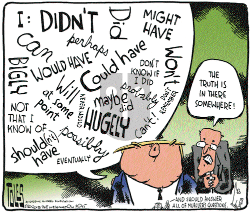 Tom Toles on Monday May 7, 2018 Comic Strip