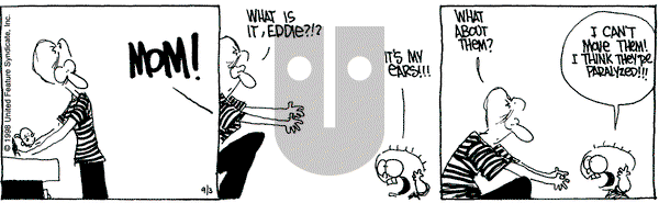 The Buckets on Thursday September 3, 1998 Comic Strip