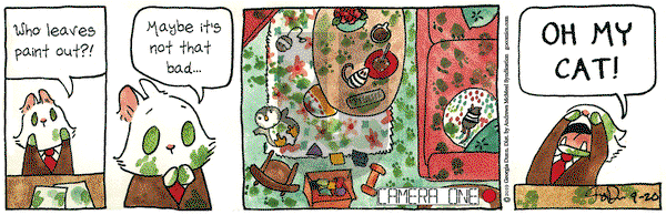 Breaking Cat News on Friday September 20, 2019 Comic Strip