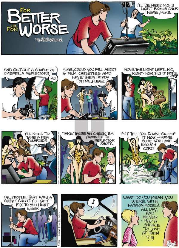 For Better or For Worse on Sunday June 24, 2001 Comic Strip