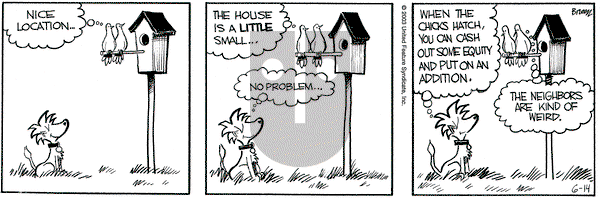 Grand Avenue on Tuesday July 29, 2003 Comic Strip