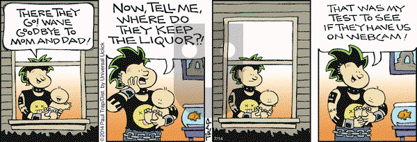Thatababy on Monday July 14, 2014 Comic Strip