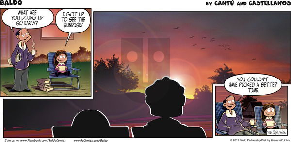 Baldo on Sunday January 13, 2013 Comic Strip