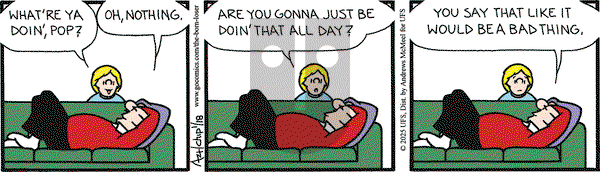 The Born Loser on Saturday January 18, 2025 Comic Strip