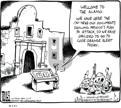 Tom Toles on Wednesday August 4, 2004 Comic Strip